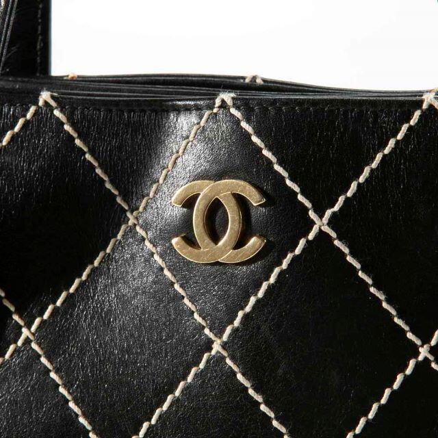 シャネル CHANEL ワイルドステッチトートバッグ A18126 - ハンドバッグ