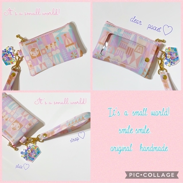 ♡ It's a small world!♡ポーチ♡カードケース♡コインケース♡