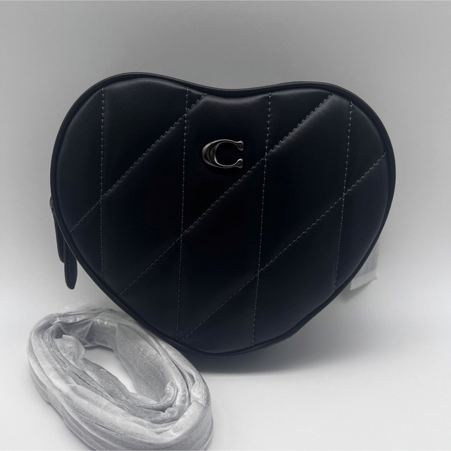 Coach コーチ】ハート クロスボディ14 ピローキルティング ショルダー