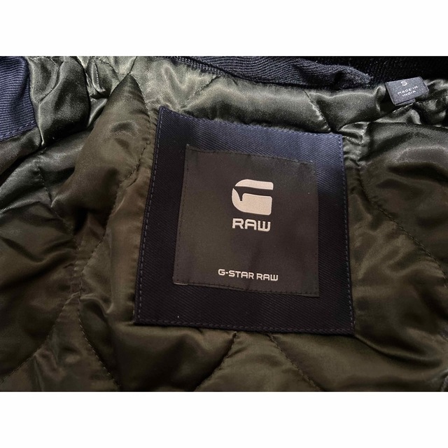 G-STAR RAW(ジースター)の【美品】G-STAR RAW MA-1 ジャケット　ライダース生地 メンズのジャケット/アウター(ブルゾン)の商品写真