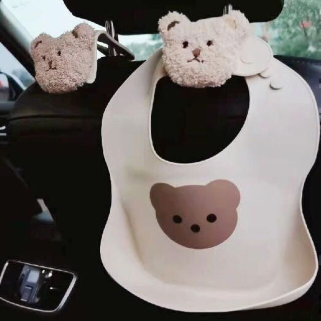 車用 カー用品 フック ヘッドレスト かわいい くま 車内グッズ 荷物かけの通販 By Yanpi S Shop ラクマ