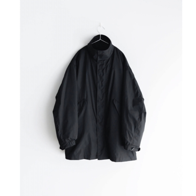 公式 ATON - 22aw ATON / AIR VENTILE SHORT MODS COAT モッズコート