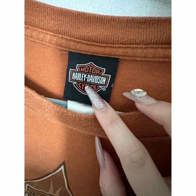 Harley Davidson(ハーレーダビッドソン)のHarley-Davidson リメイク　Tシャツ メンズのトップス(Tシャツ/カットソー(七分/長袖))の商品写真