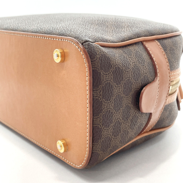 新作入荷!! CELINE セリーヌ マカダム柄 ハンドバッグ ハーフムーン