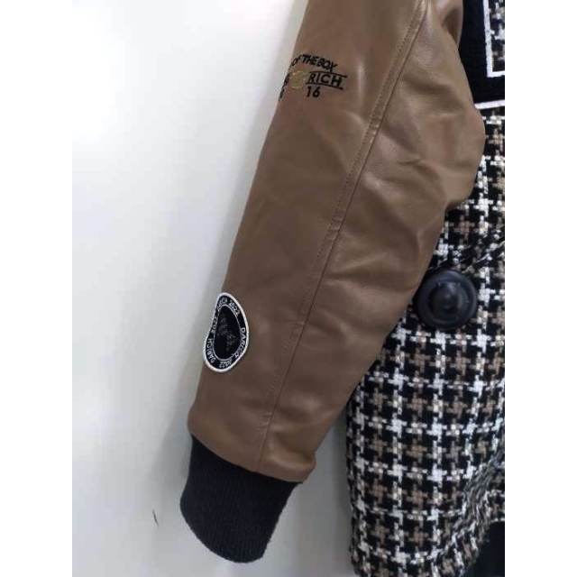 Darich(ダーリッチ) Dベアチェックビッグスタジャン レディース