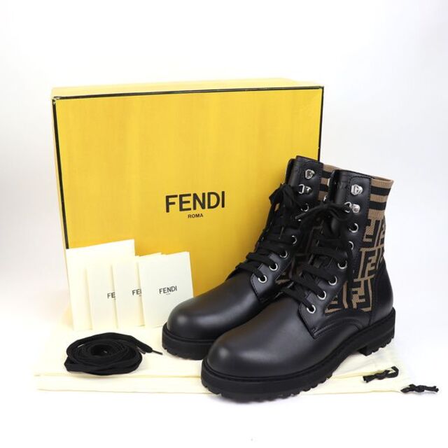 FENDI(フェンディ)のフェンディ 【FENDI】 FFモチーフ アンクルブーツ メンズの靴/シューズ(ブーツ)の商品写真