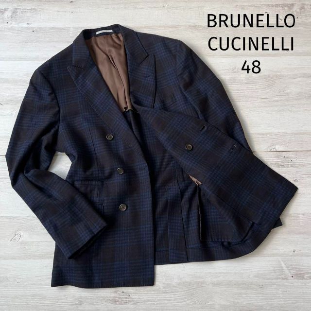 2022新発 カシミヤ混 ブルネロクチネリ - CUCINELLI BRUNELLO ダブル