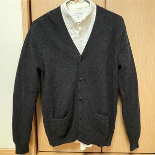 ユニクロ(UNIQLO)の美品！！ ユニクロ ウールカーディガン Ｌ(カーディガン)