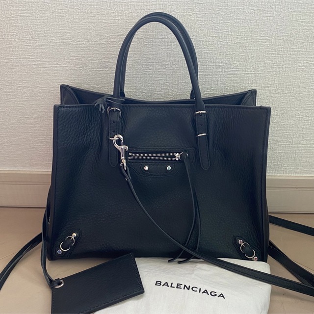 Balenciaga(バレンシアガ)の美品♡バレンシアガ ペーパー バッグ レディースのバッグ(ハンドバッグ)の商品写真