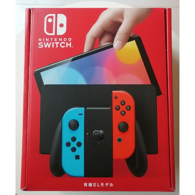 ゲームソフト/ゲーム機本体Nintendo Switch 本体 有機ELモデル ネオン　未開封新品