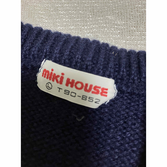 ミキハウス MIKI HOUSE 90cm ニット セーター 【美品】