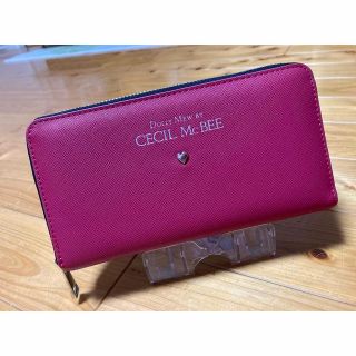 セシルマクビー(CECIL McBEE)のCECIL M a BEE 長財布　ピンクルージュ系(財布)