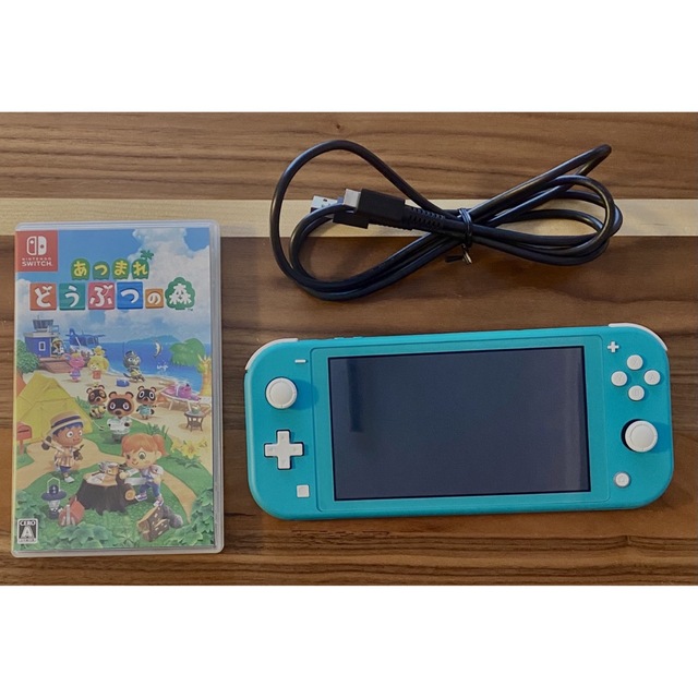 NintendoSwitchlight ターコイズブルー&あつまれどうぶつの森