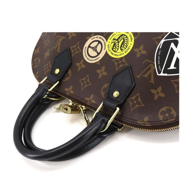 LOUIS VUITTON - 新品同様 ルイ ヴィトン LOUIS VUITTON モノグラム ワールドツアー アルマ PM ハンド バッグ ブラウン M42839 VLP 90170435