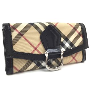 新到着 【Burberry】刻印入りシルバートーン シルバー カフ ブレスレット サイズを選択してください:L