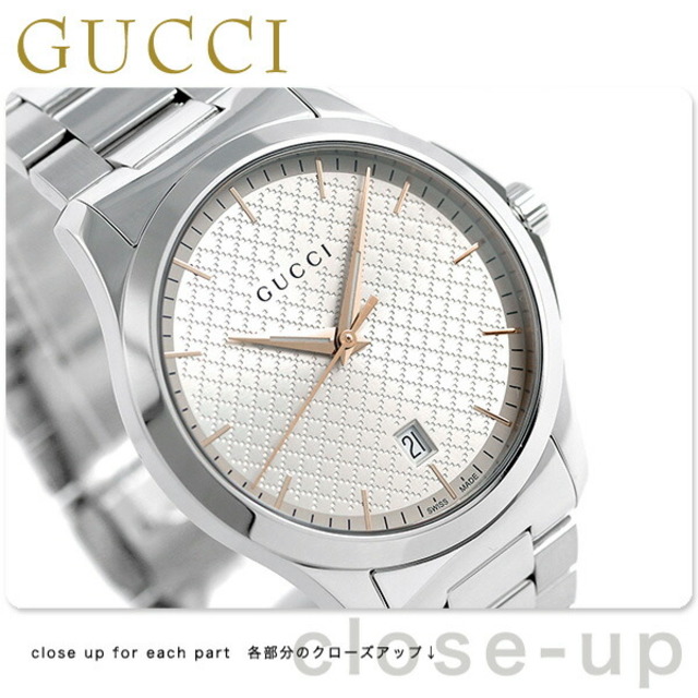 お年玉セール特価】 【新品】GUCCI 新作モデル グッチ 腕時計自動巻きG
