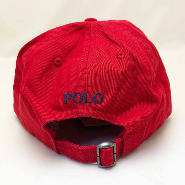 POLO RALPH LAUREN(ポロラルフローレン)の新品 ポロ ラルフローレン ボーイズキャップ レッド レディースの帽子(キャップ)の商品写真