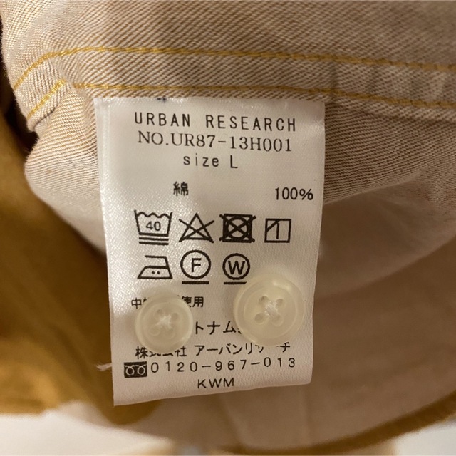 URBAN RESEARCH(アーバンリサーチ)のURBAN RESEARCH メンズ　シャツ メンズのトップス(シャツ)の商品写真