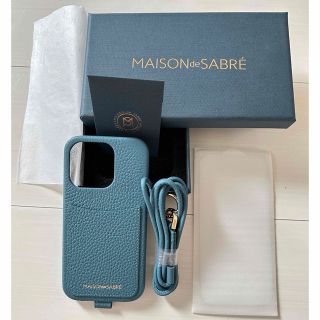 新品未使用　MAISONdeSABRE メゾンドサブレ　iPhone13ケース