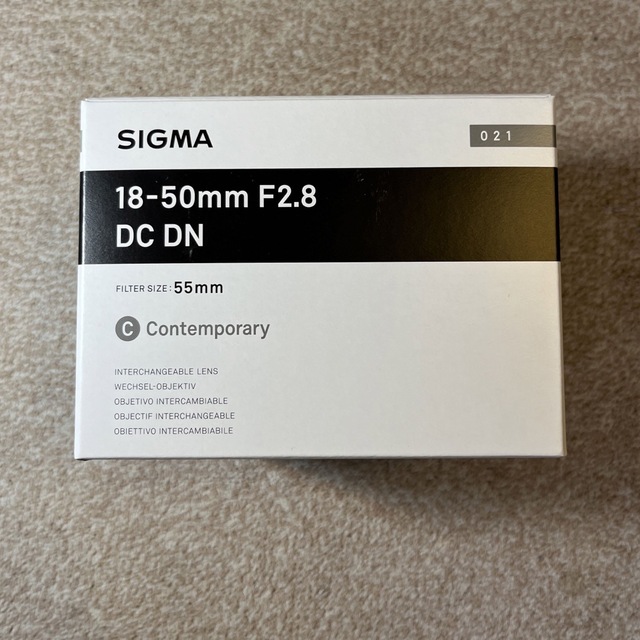 SIGMA 18-50mm F2.8 DC DN 富士フイルムXマウント 新品