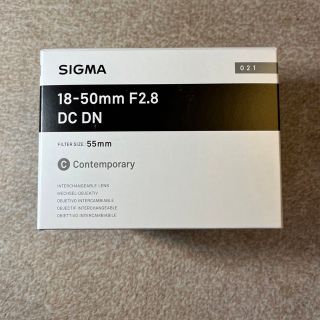 シグマ(SIGMA)のSIGMA 18-50mm F2.8 DC DN 富士フイルムXマウント 新品(レンズ(ズーム))