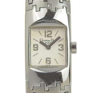 ディオール(Dior)の【Dior】ディオール ディオフィリック D96-100 ステンレススチール シルバー クオーツ アナログ表示 レディース 白文字盤 腕時計(腕時計)