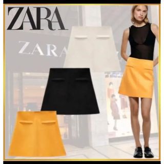 ザラ(ZARA)のZARA スカート　フェイクスエード(ミニスカート)