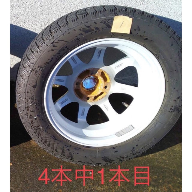 【値下げ♡美品】ブリヂストンスタッドレスホイール付き4本セット155/65R13