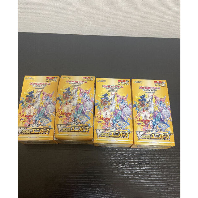 ポケモンカード vstarユニバースシュリンクなし4box お手ごろ価格 8250