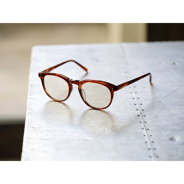 新品 未使用 白山眼鏡店 MAYFAIR MODEL ハバナ Brown | www