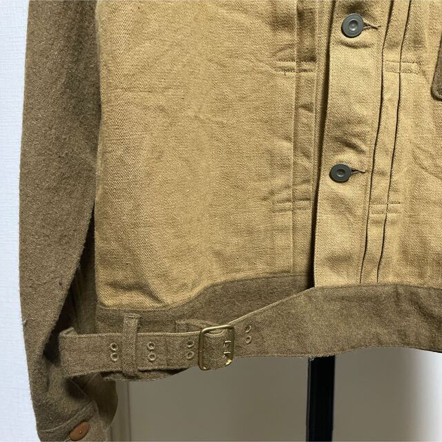 本日限定価格！！ Nigel Cabourn ウール切り替えGジャン