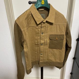 ナイジェルケーボン(Nigel Cabourn)の本日限定価格！！ Nigel Cabourn ウール切り替えGジャン(Gジャン/デニムジャケット)