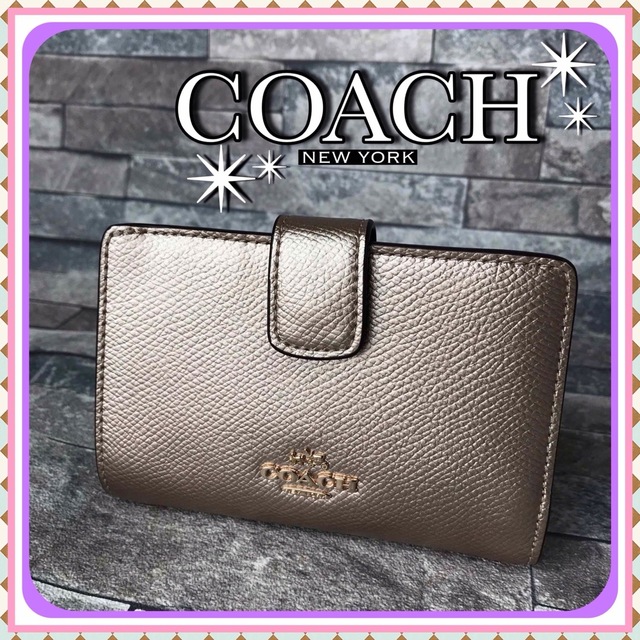 ◆ コーチ COACH Coach 財布 二つ折り 折財布のサムネイル