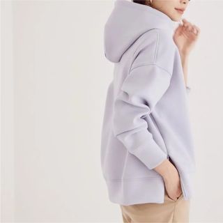 美品♡ROPE ロペ ダンボールニットサイドファスナーパーカー