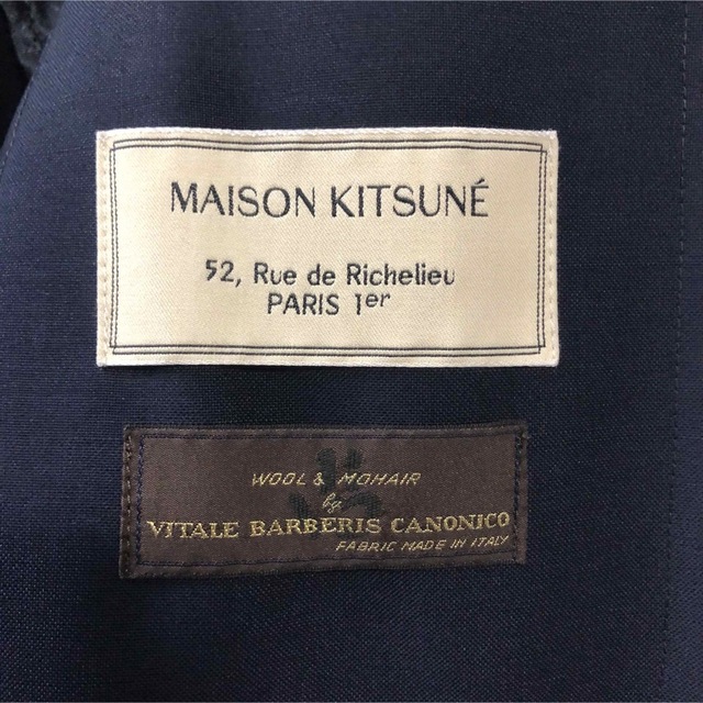 MAISON KITSUNE'(メゾンキツネ)の【大幅値下げ】MAISON KITSUNE メゾンキツネ テーラードジャケット  メンズのジャケット/アウター(テーラードジャケット)の商品写真