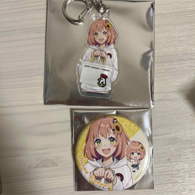 にじさんじ 本間ひまわり 缶バッジ アクキー | フリマアプリ ラクマ