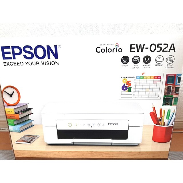 特典進呈 EPSON プリンター インク付き jGi47-m51478941440 EW-052A