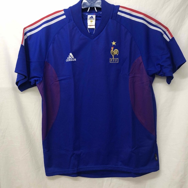 サッカー/フットサルadidas 2002フランス代表ユニフォーム　ZIDANE #10