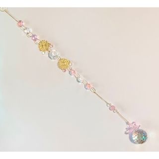 スワロフスキー(SWAROVSKI)のセール❣️幸せを呼ぶ♡スワロ&プレシオサの豪華サンキャッチャー☆ロザリン♡(インテリア雑貨)