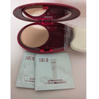 エスケーツー(SK-II)の（予約品）SK-IIサインズPRパウダーファンデ220.コンパクト.バフ付(ファンデーション)