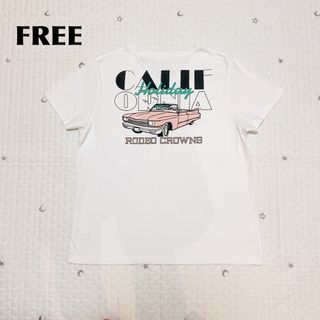 ロデオクラウンズ(RODEO CROWNS)のロデオクラウンズ　半袖Ｔシャツ　ロディくん　レディース　大人用　フリーサイズ(Tシャツ(半袖/袖なし))