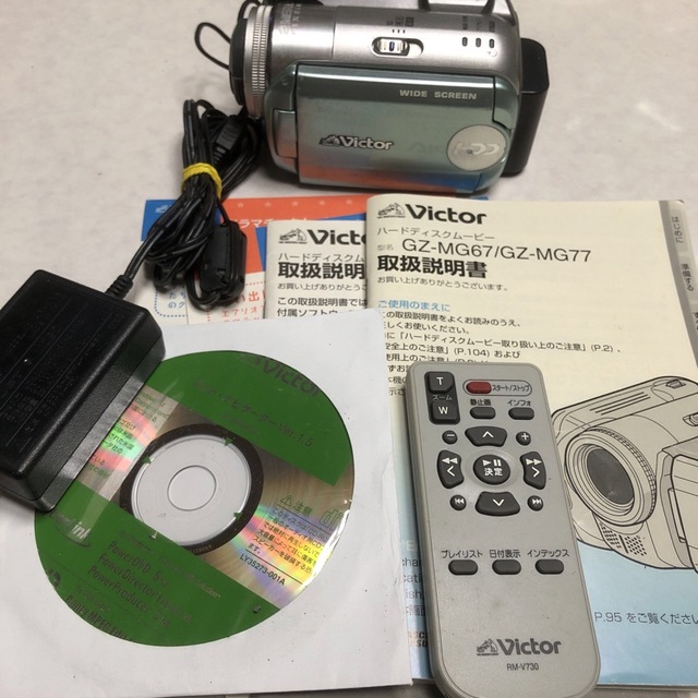 時間指定不可 Victor JVC GZ-MG67 ＧＺ- MＧ77