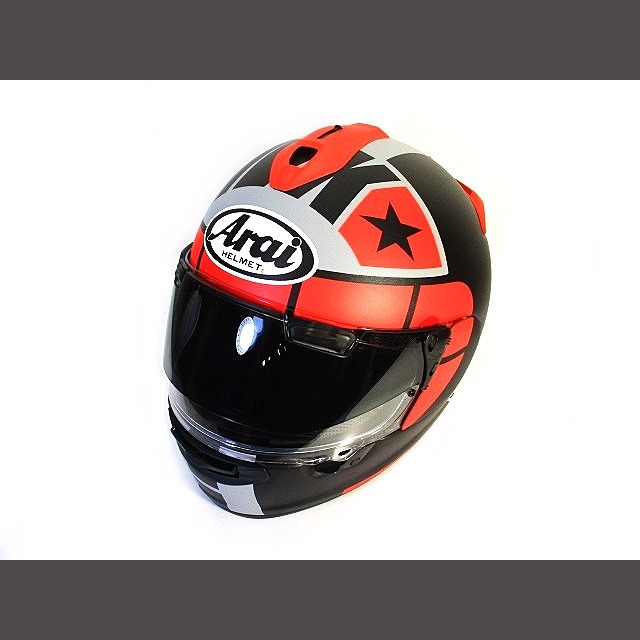 Arai VECTOR-X フルフェイス レッド グレー (61-62cm) 第一ネット