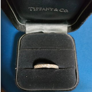 ティファニー(Tiffany & Co.)のティファニー　ハーフエタニティリング　１６号　13P  3mm幅タイプ(リング(指輪))