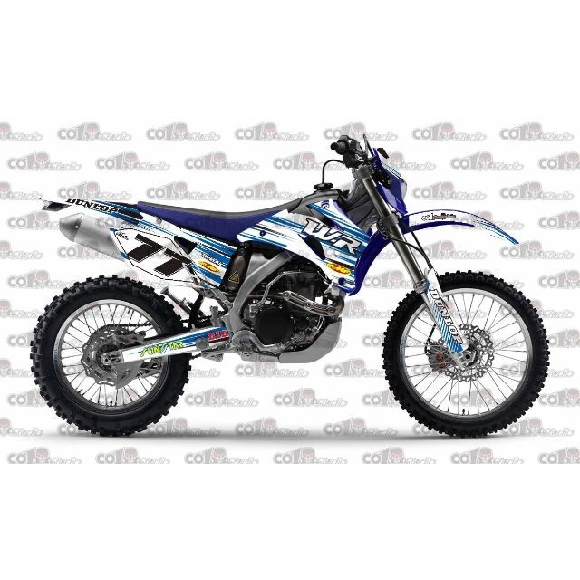 ヤマハ WR250F 07-14 グラフィック デカール ステッカー co2バイク