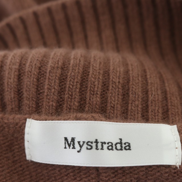 Mystrada(マイストラーダ)のマイストラーダ 20AW バックスリットニット セーター ハイネック レディースのトップス(ニット/セーター)の商品写真