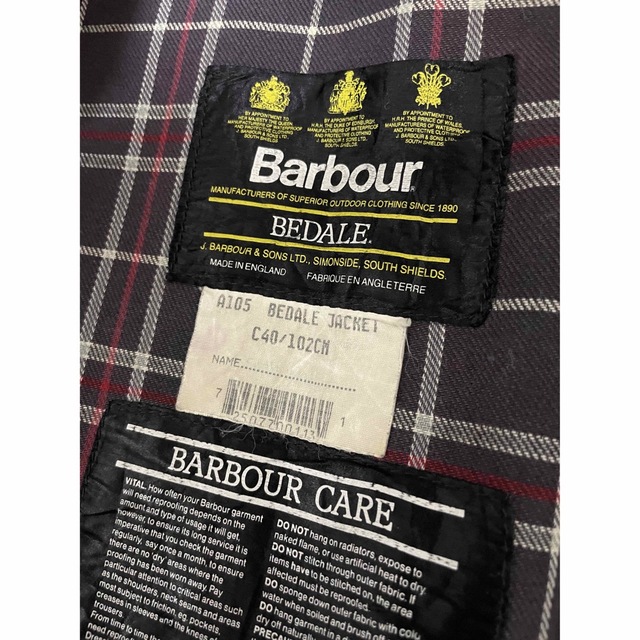 Barbour(バーブァー)のBarbour バブアー  メンズのジャケット/アウター(ブルゾン)の商品写真