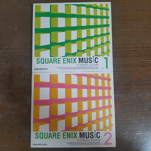 SQUARE ENIX(スクウェアエニックス)の【非売品】SQUARE ENIX MUSIC COMPILATION 1&2 エンタメ/ホビーのCD(ゲーム音楽)の商品写真