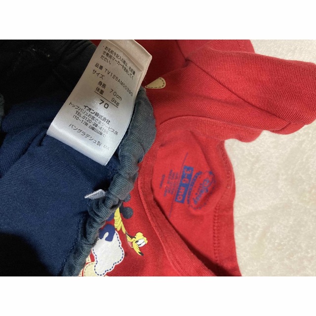 H&M(エイチアンドエム)の【70㎝】ロンパースとパンツセット キッズ/ベビー/マタニティのベビー服(~85cm)(パンツ)の商品写真