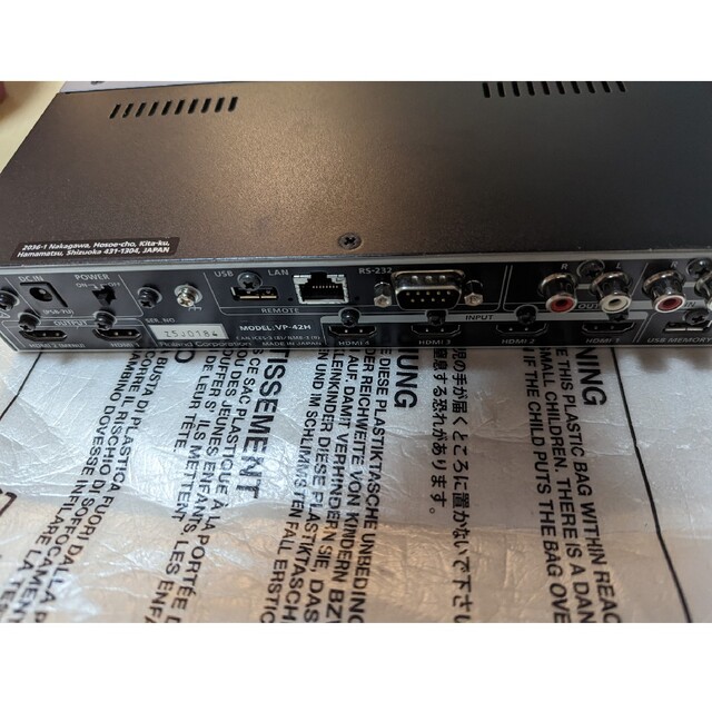 美品 Roland マルチフォーマット HDMI ビデオプロセッサ VP-42H-